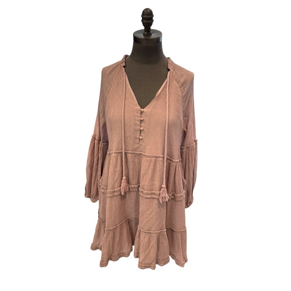 Storia Lilac Babydoll Dress Small - Picture 1 of 9